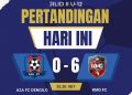 Pada Laga Meriahkan HUT Desa Teratai, KMG FC Bantai A2 FC Dengilo Sokor 6-0
