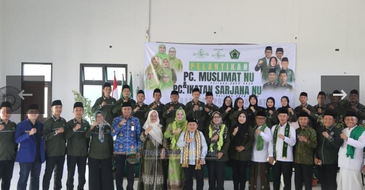 Wabup Pesisir Barat Hadiri Pelantikan PC Muslimat NU dan PC Ikatan Sarjana NU