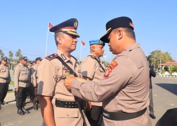 Kapolres Pohuwato Pimpin Sertijab dan Pelantikan