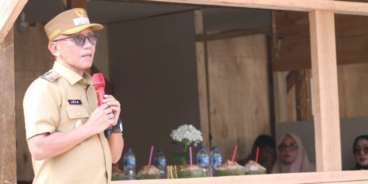 Koperasi Cahaya Sinergi Dengilo Dilouncing Wabup Iwan Adam, Kantongi Ijin Pertambangan Rakyat